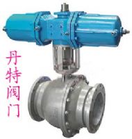 气动法兰球阀Q641