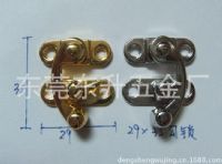 礼品盒牛角锁，锌合金牛角扣，牛角青勾，木箱搭扣