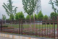 浙江锌钢护栏铝合金栅栏欧艺定制围栏别墅小区庭院花园围栏院墙护栏